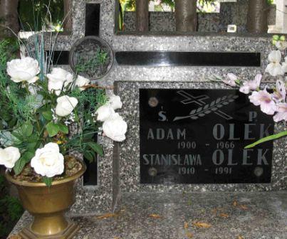 Stanisława Olek 1910 Mińsk Mazowiecki - Grobonet - Wyszukiwarka osób pochowanych