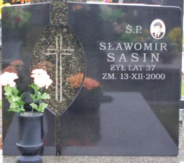 Sławomir Sasin 1963 Mińsk Mazowiecki - Grobonet - Wyszukiwarka osób pochowanych