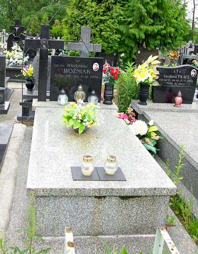 Grób Halina Woźniak