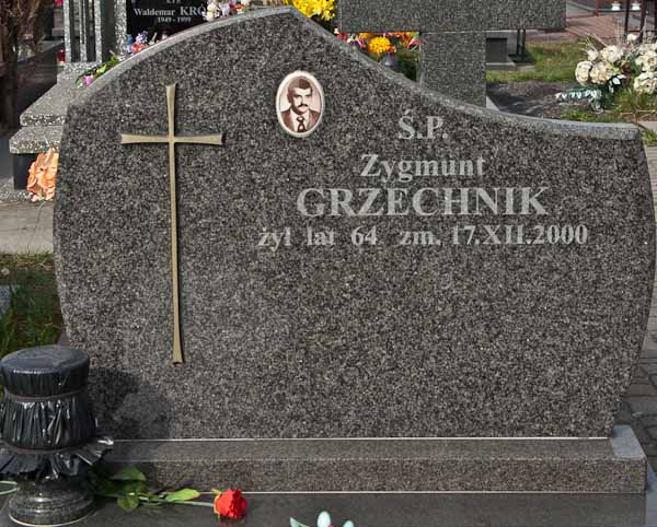 Zygmunt Grzechnik 1936 Mińsk Mazowiecki - Grobonet - Wyszukiwarka osób pochowanych