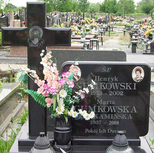 Henryk Gumkowski 1923 Mińsk Mazowiecki - Grobonet - Wyszukiwarka osób pochowanych