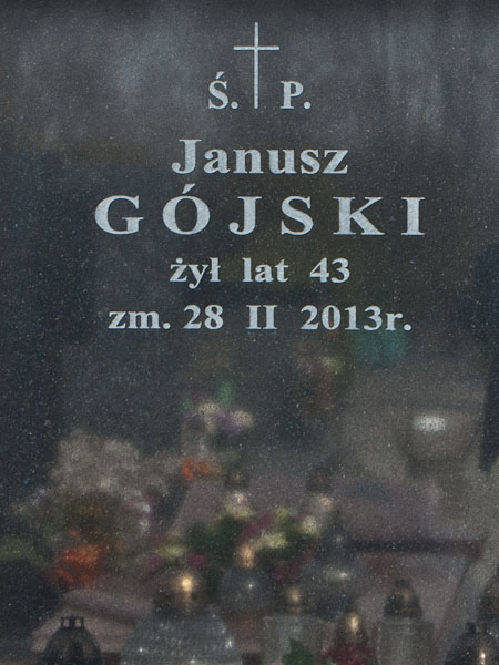 Janusz Gójski 1969 Mińsk Mazowiecki - Grobonet - Wyszukiwarka osób pochowanych