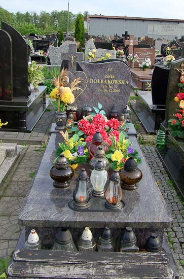 Grób Zofia Dołbakowska
