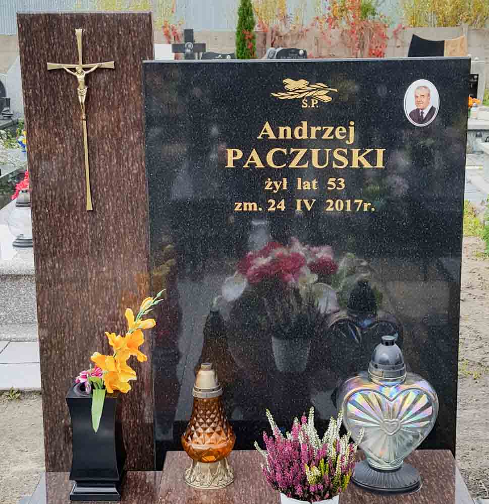 Andrzej Paczuski 1964 Mińsk Mazowiecki - Grobonet - Wyszukiwarka osób pochowanych