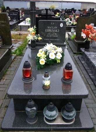 Grób Wacław Lipiński