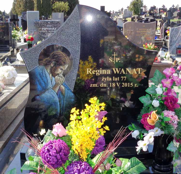 Regina Wanat 1938 Mińsk Mazowiecki - Grobonet - Wyszukiwarka osób pochowanych