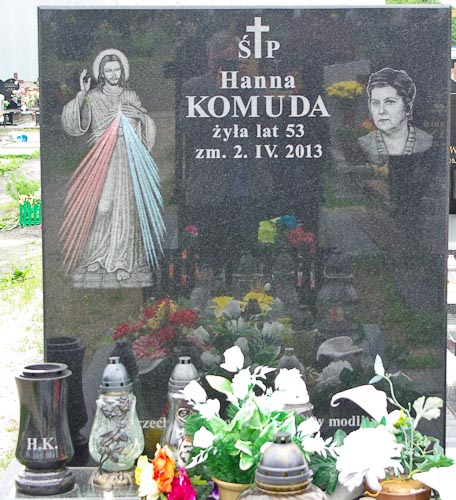 Hanna Komuda 1960 Mińsk Mazowiecki - Grobonet - Wyszukiwarka osób pochowanych