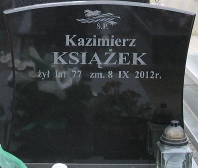 Kazimierz Książek 1935 Mińsk Mazowiecki - Grobonet - Wyszukiwarka osób pochowanych