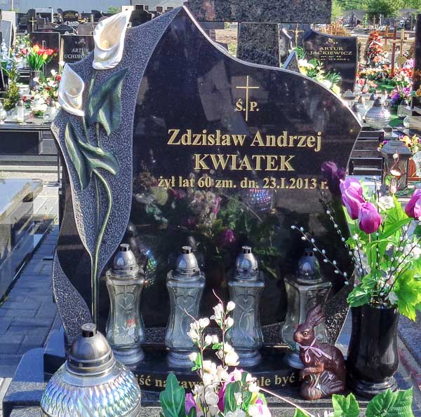 Zdzislaw Kwiatek 1952 Mińsk Mazowiecki - Grobonet - Wyszukiwarka osób pochowanych