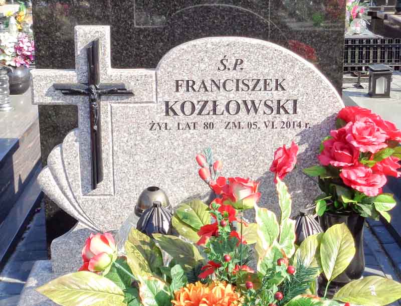 Franciszek Kozłowski 1934 Mińsk Mazowiecki - Grobonet - Wyszukiwarka osób pochowanych
