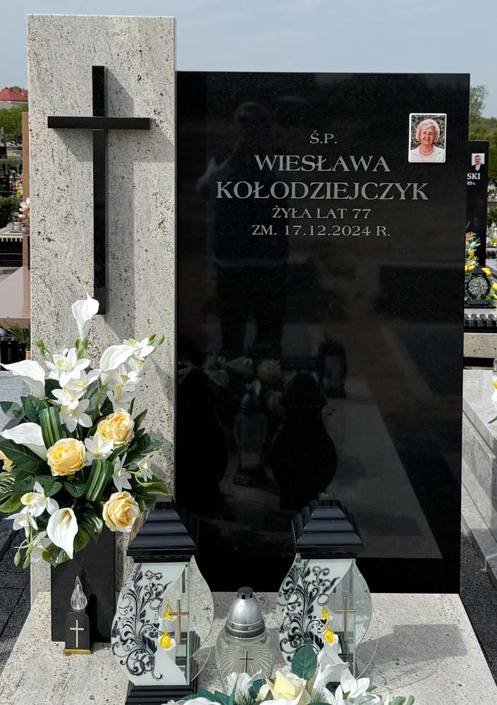 Wiesława Kołodziejczyk 1947 Mińsk Mazowiecki - Grobonet - Wyszukiwarka osób pochowanych