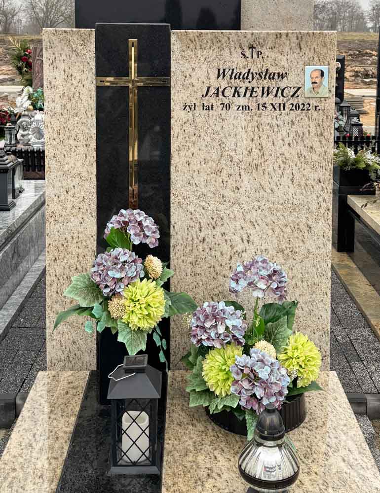 Władysław Jackiewicz 1952 Mińsk Mazowiecki - Grobonet - Wyszukiwarka osób pochowanych